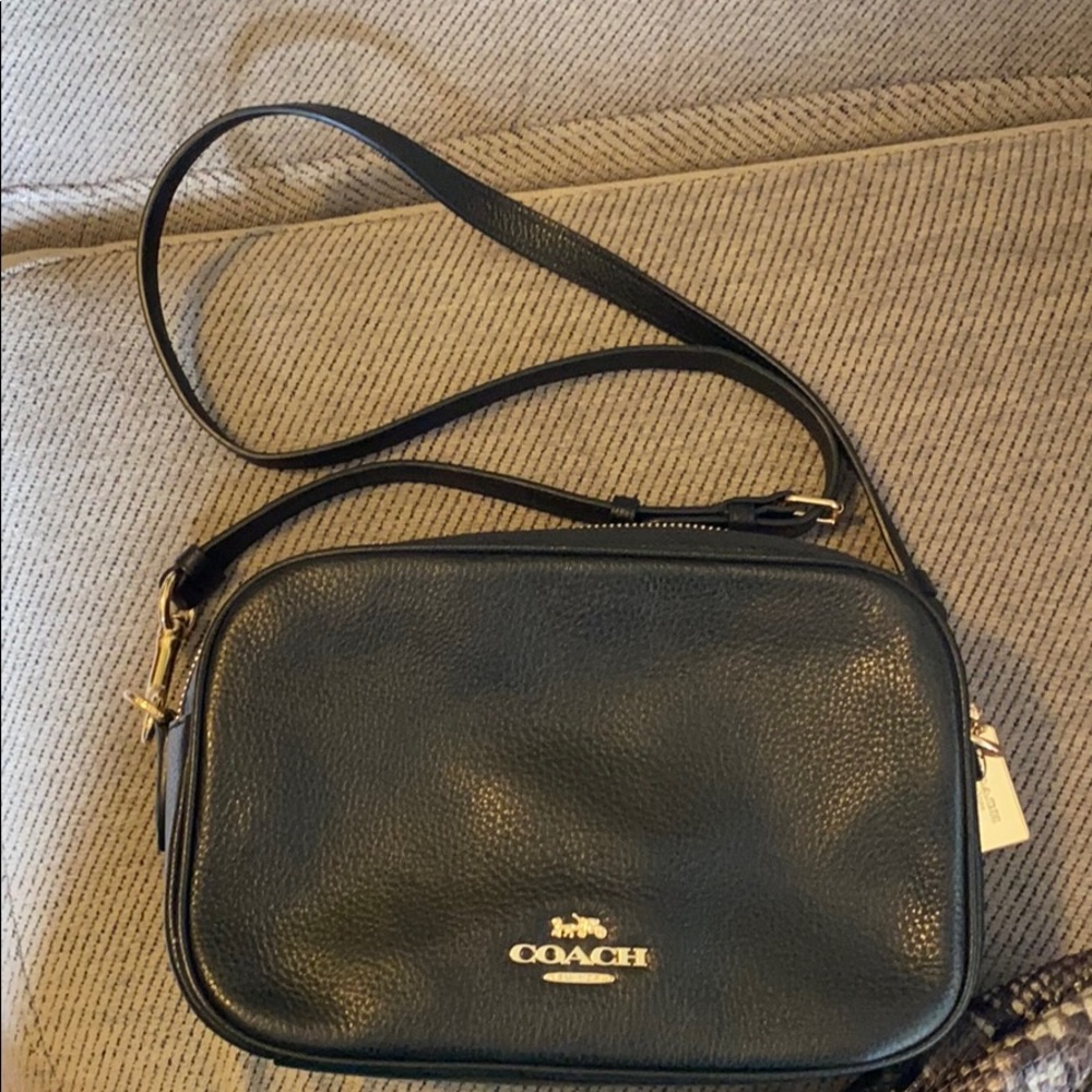 Coach Jes Double zippier crossbody